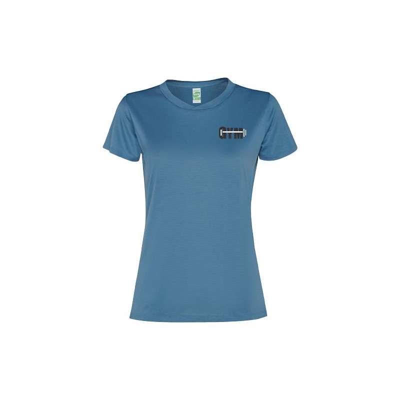 T-shirt traspirante da donna con logo e scritte - cod. PR0305