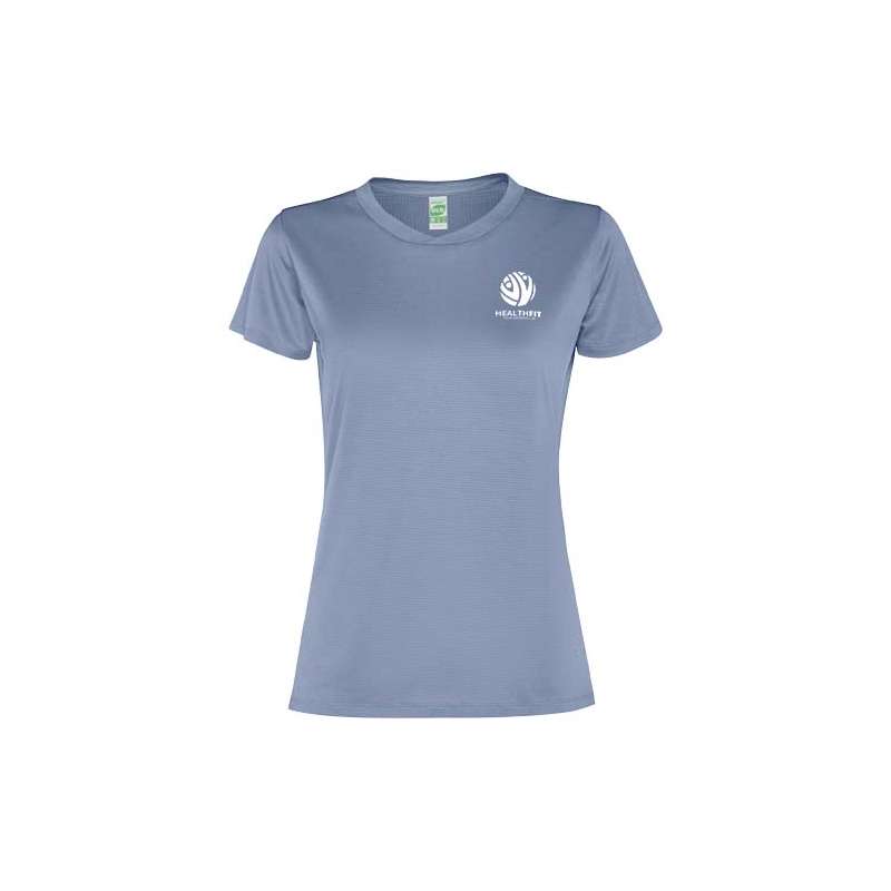 T-shirt traspirante da donna con logo e scritte - cod. PR0305