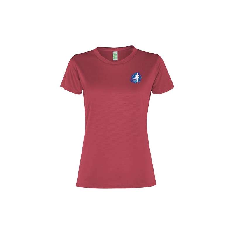 T-shirt traspirante da donna con logo e scritte - cod. PR0305