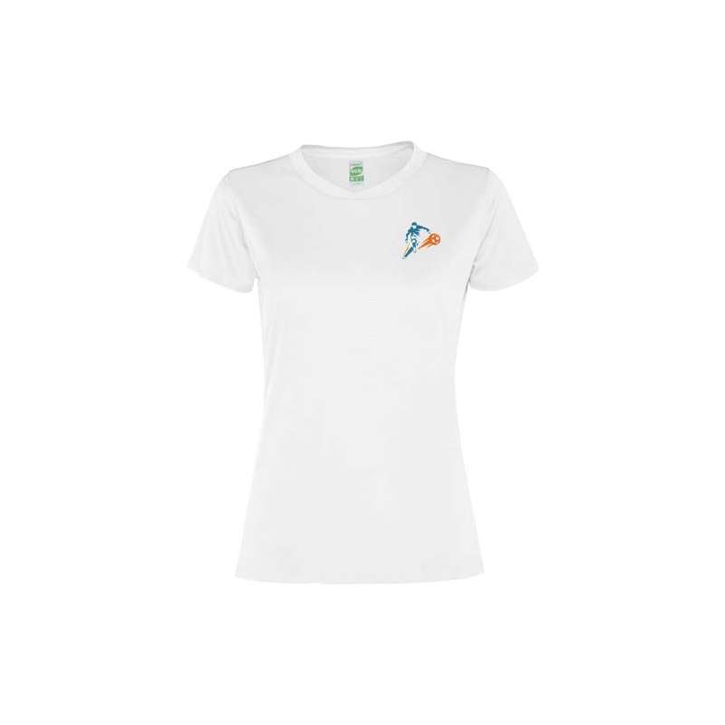 T-shirt traspirante da donna con logo e scritte - cod. PR0305