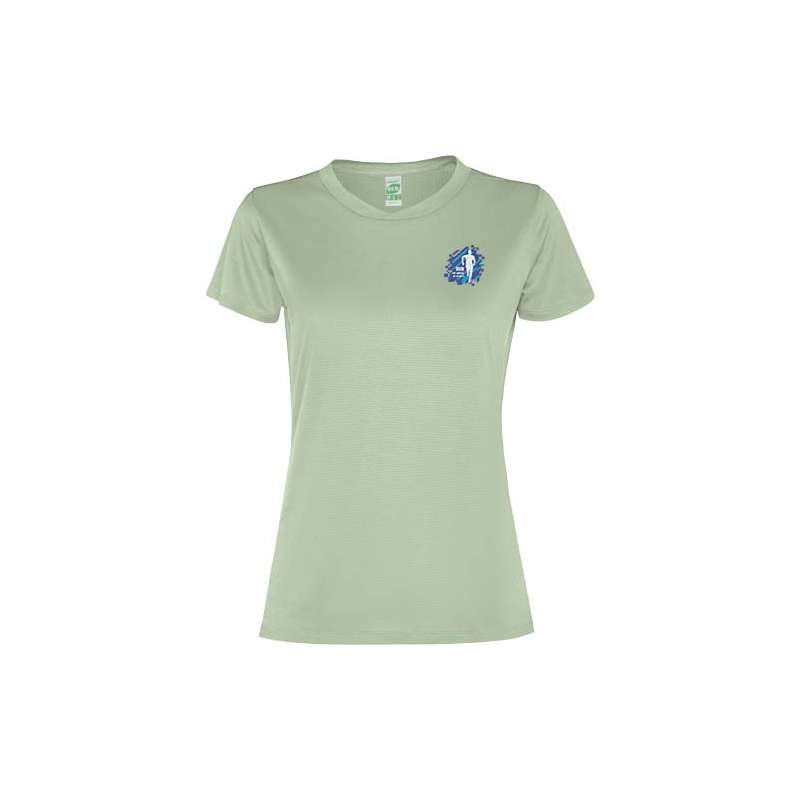 T-shirt traspirante da donna con logo e scritte - cod. PR0305