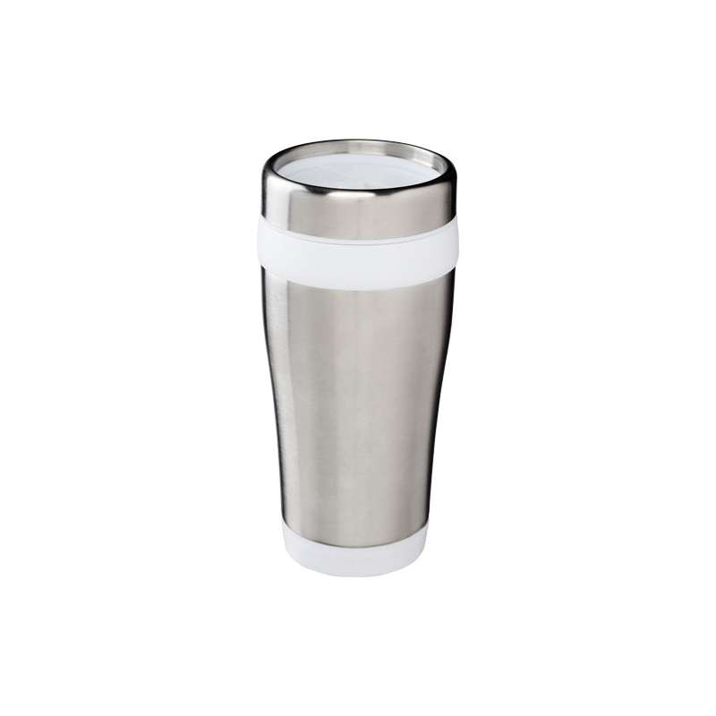 Bicchiere termico in acciaio inossidabile riciclato certificato RCS da 410 ml Elwood - cod. P100763