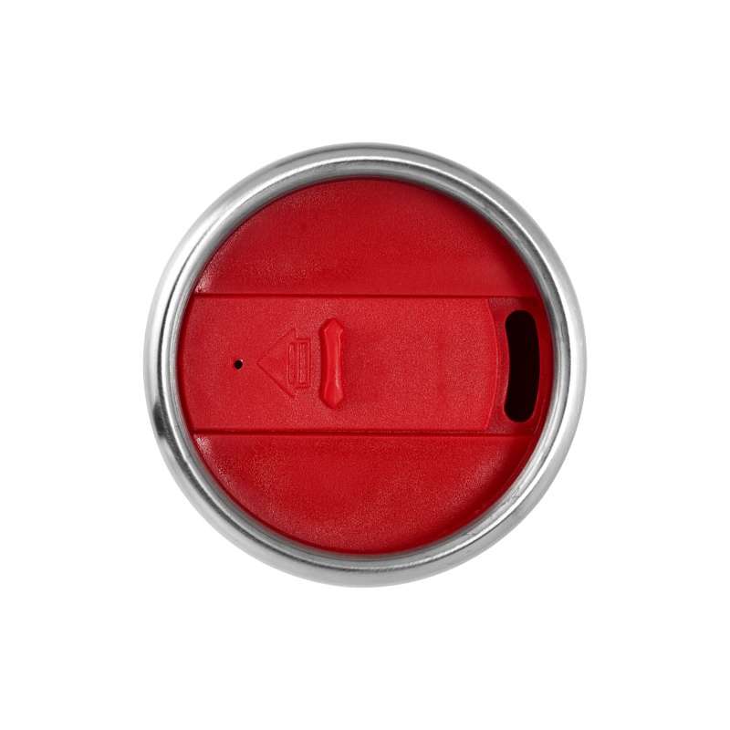 Bicchiere termico in acciaio inossidabile riciclato certificato RCS da 410 ml Elwood - cod. P100763