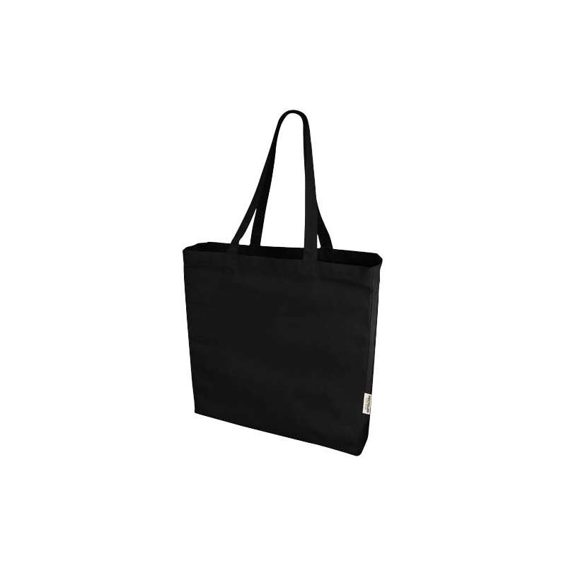 Tote bag in tessuto riciclato f.to 38x41x8,5 cm. - cod. P120710
