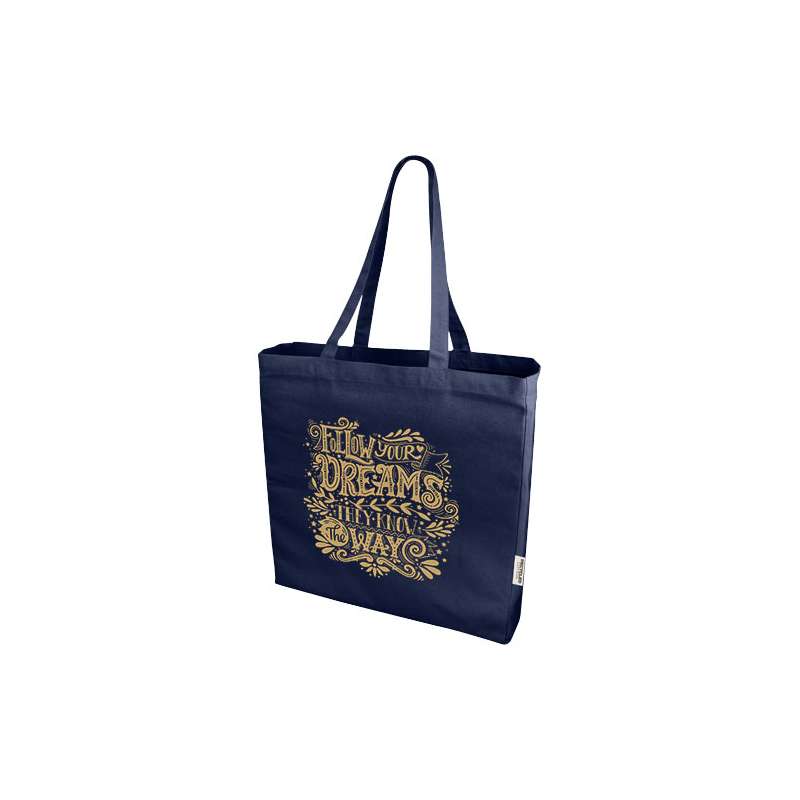 Tote bag in tessuto riciclato f.to 38x41x8,5 cm. - cod. P120710