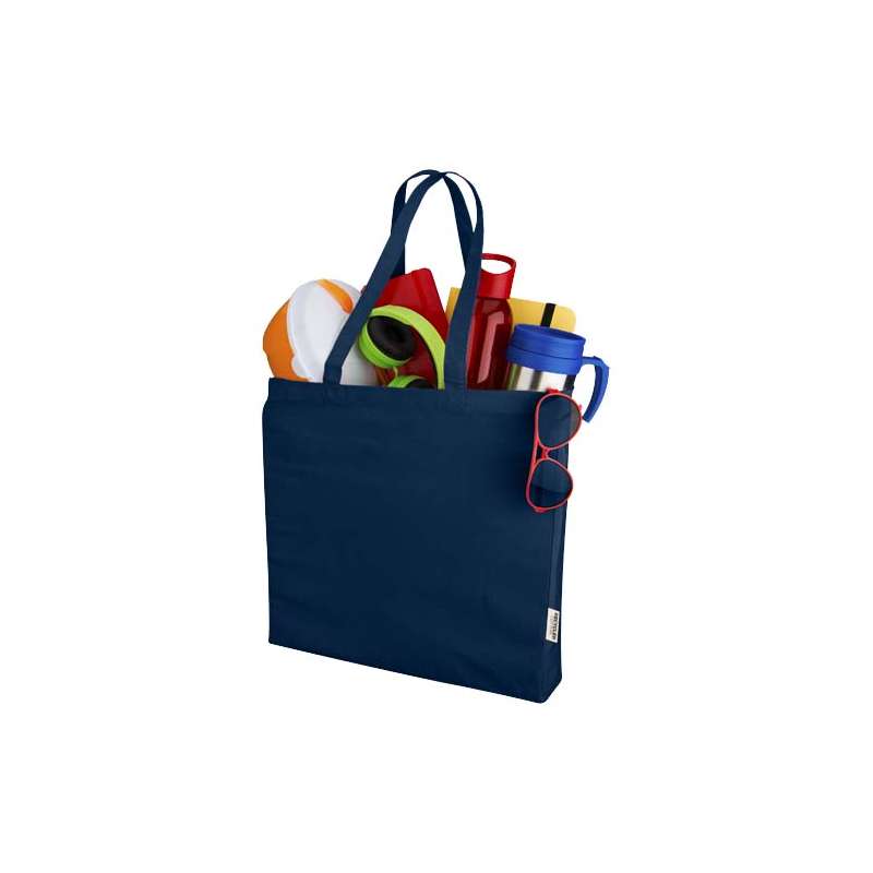 Tote bag in tessuto riciclato f.to 38x41x8,5 cm. - cod. P120710