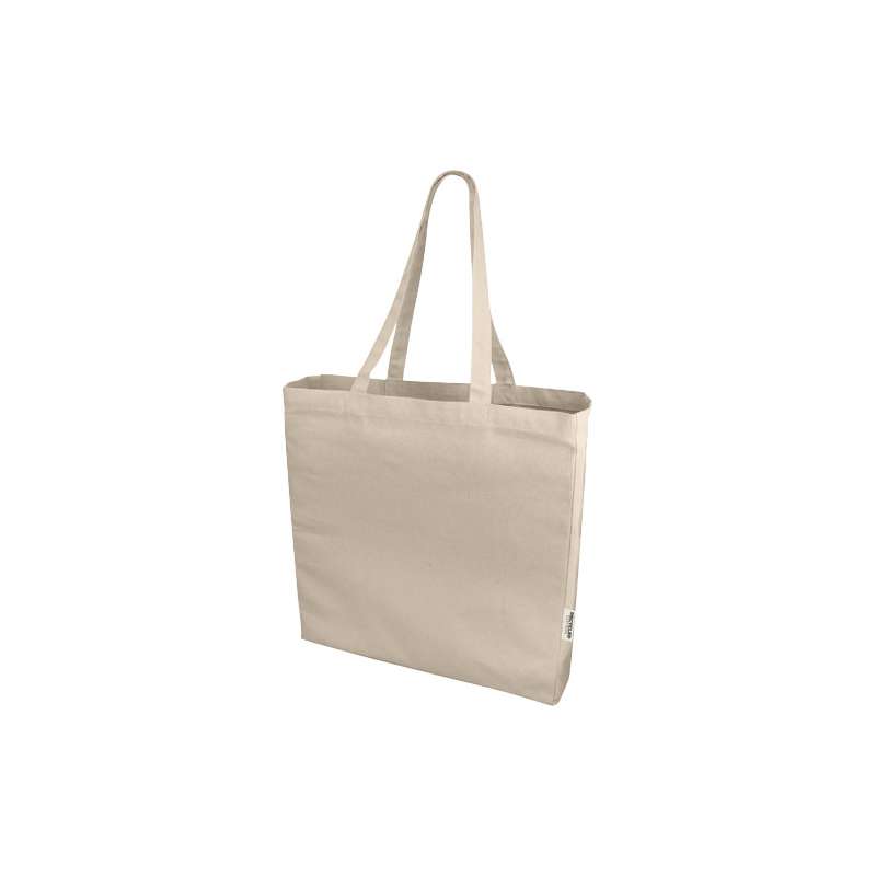 Tote bag in tessuto riciclato f.to 38x41x8,5 cm. - cod. P120710