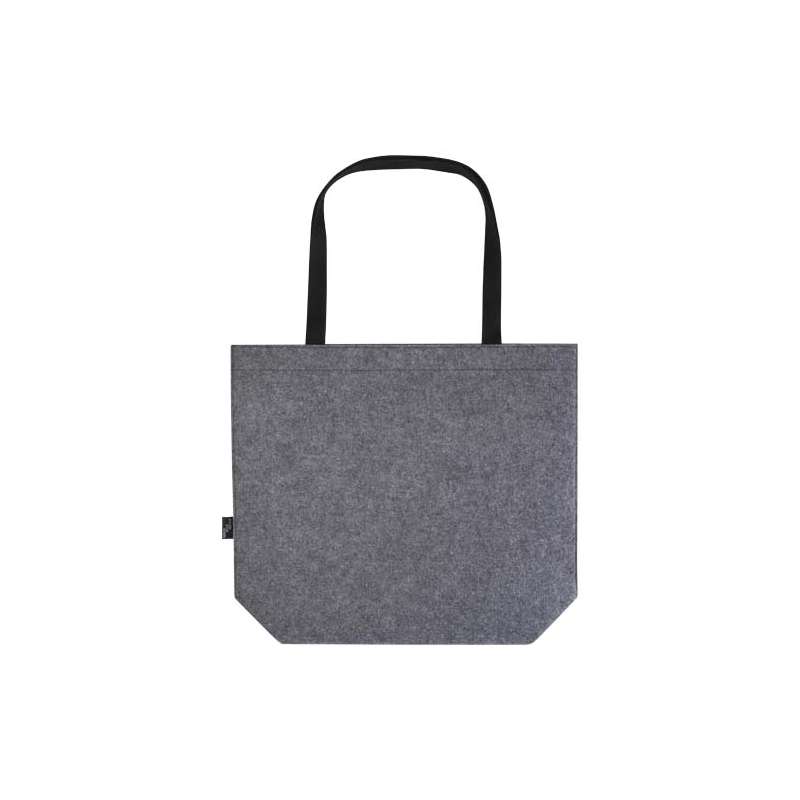 Tote bag a soffietto in feltro riciclato 45x33x14 cm. - cod. P130075