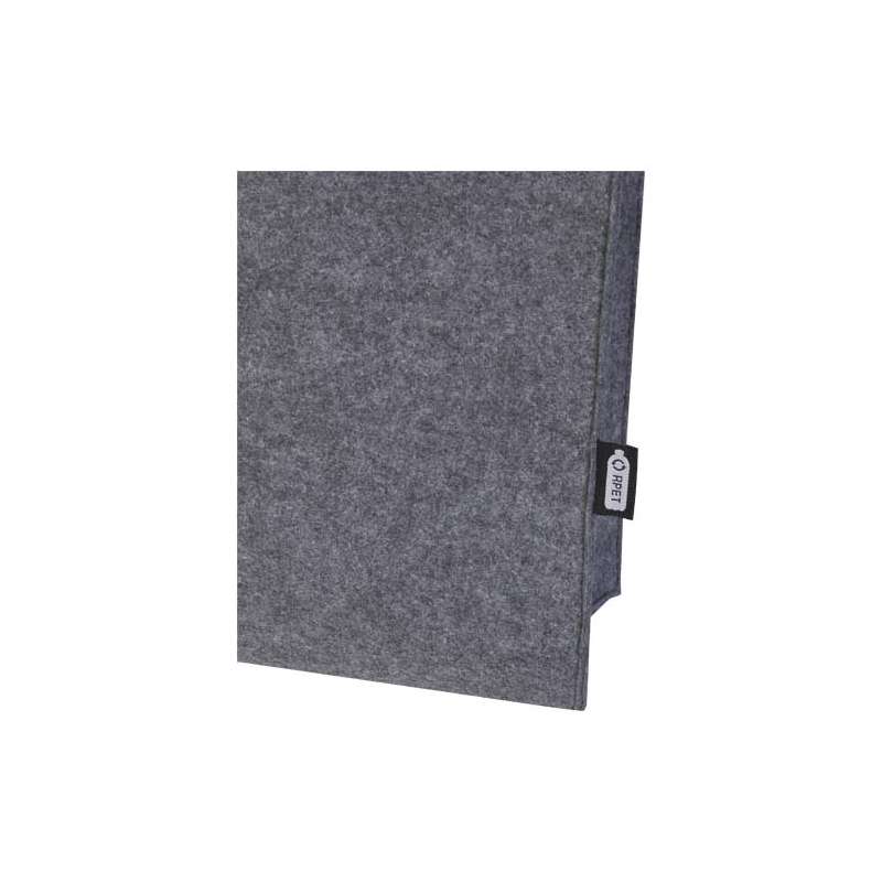 Tote bag a soffietto in feltro riciclato 45x33x14 cm. - cod. P130075