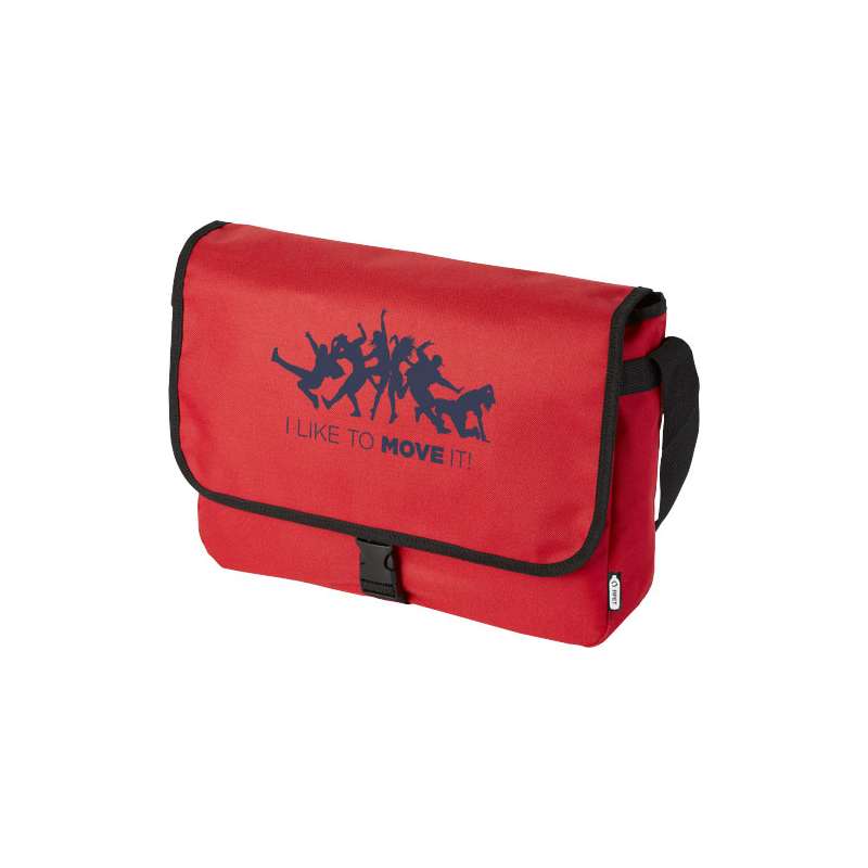 Borsa a tracolla in plastica riciclata - cod. P120622