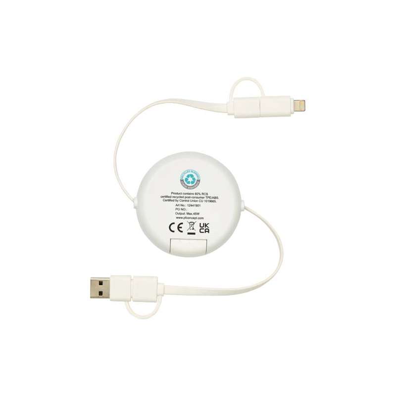 Cavo retrattile 5 in 1 da 100 cm - cod. P124419