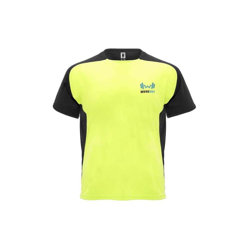 T-shirt tecnica con scritte a maniche corte unisex Bugatti - cod. PR6399