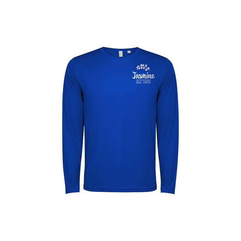 T-shirt a maniche lunghe con logo e scritte - cod. PR0432