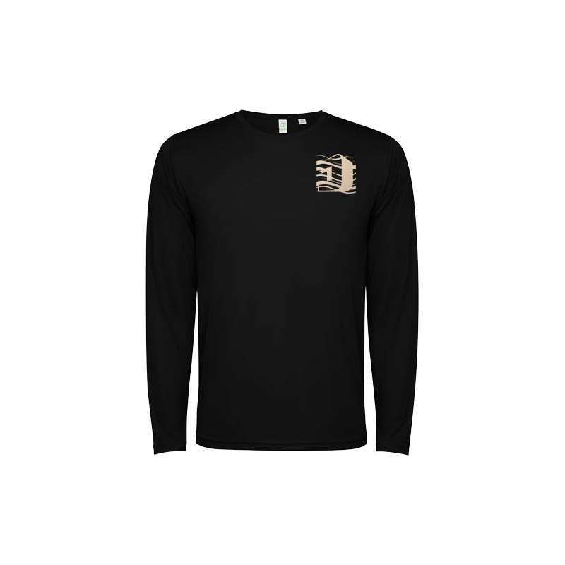 T-shirt a maniche lunghe con logo e scritte - cod. PR0432