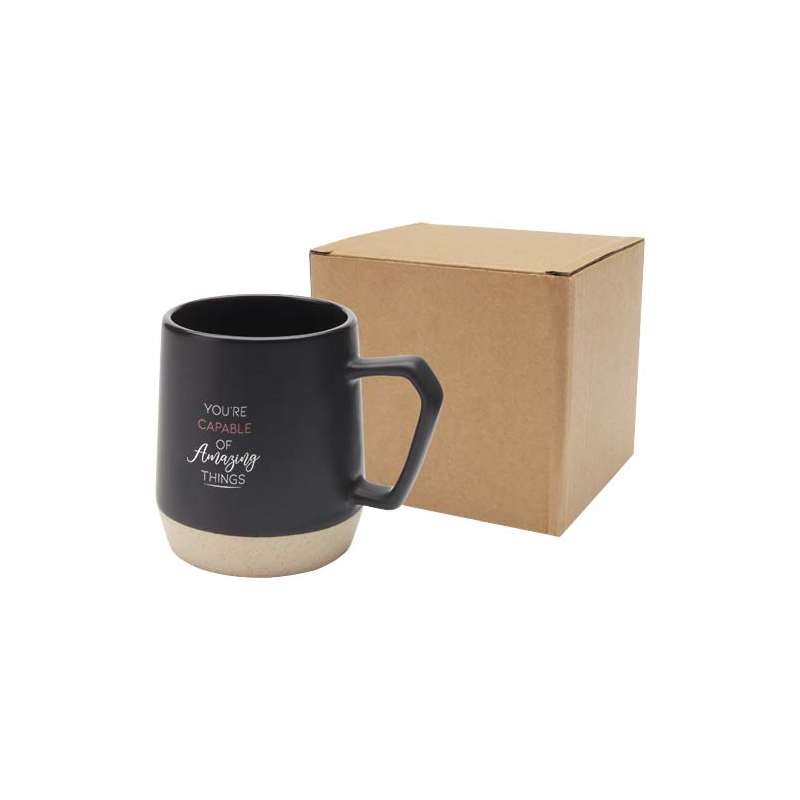 Tazze in ceramica stampate con logo da 300 ml - cod. P100855