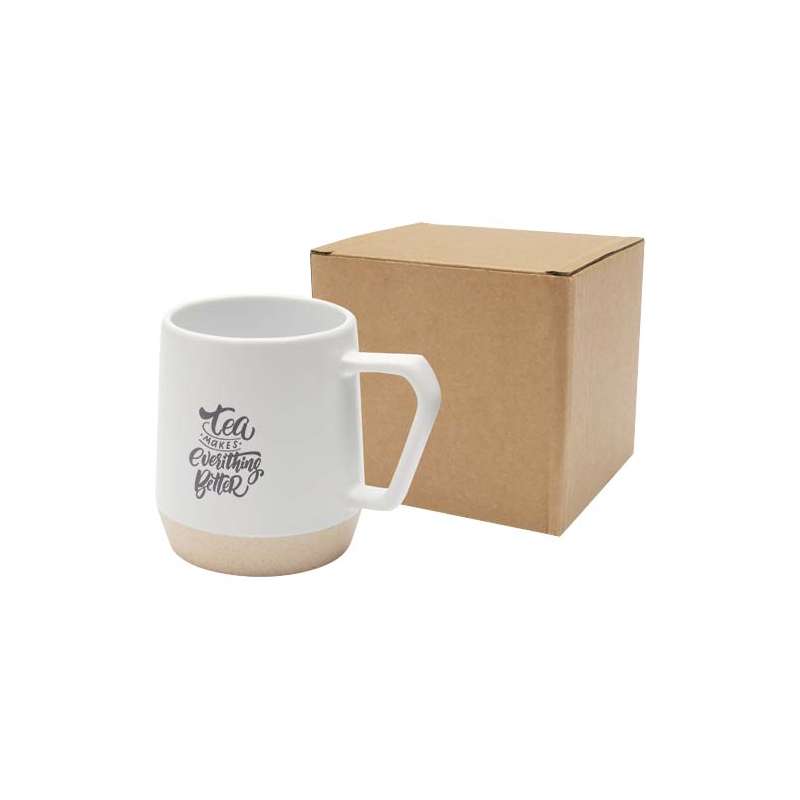 Tazze in ceramica stampate con logo da 300 ml - cod. P100855