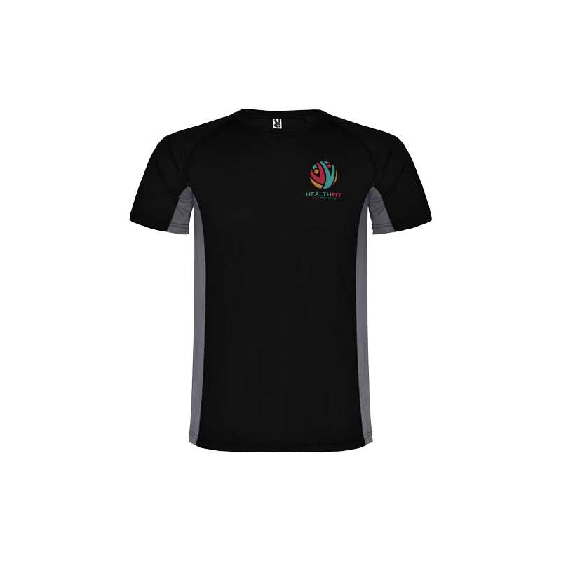 T-shirt sportiva a maniche corte da uomo con logo - cod. PR6595