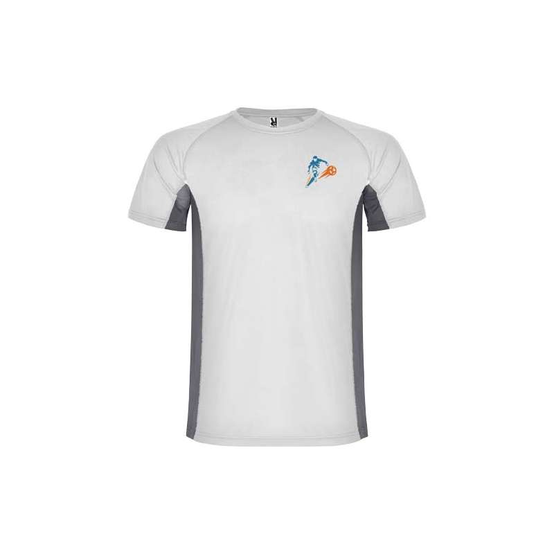 T-shirt sportiva a maniche corte da uomo con logo - cod. PR6595