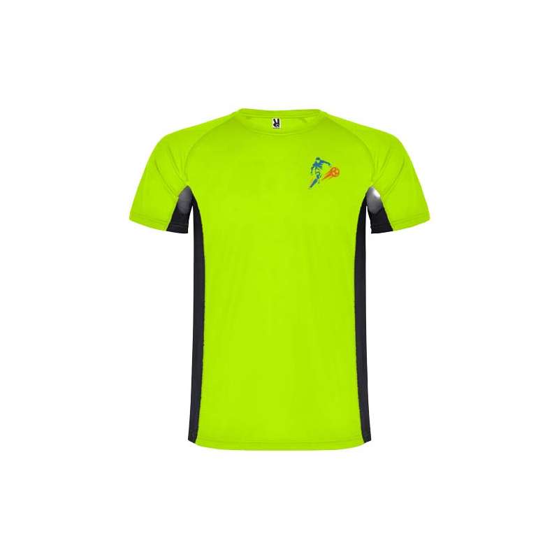 T-shirt sportiva a maniche corte da uomo con logo - cod. PR6595