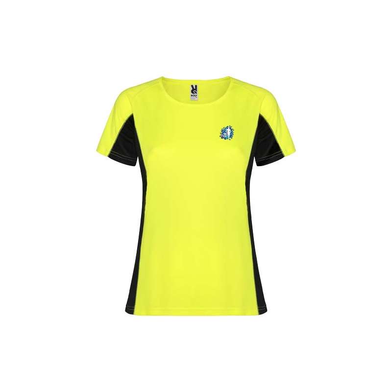 T-shirt sportiva con stampa logo da donna - cod. PR6648