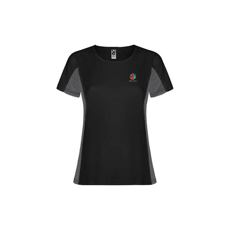 T-shirt sportiva con stampa logo da donna - cod. PR6648
