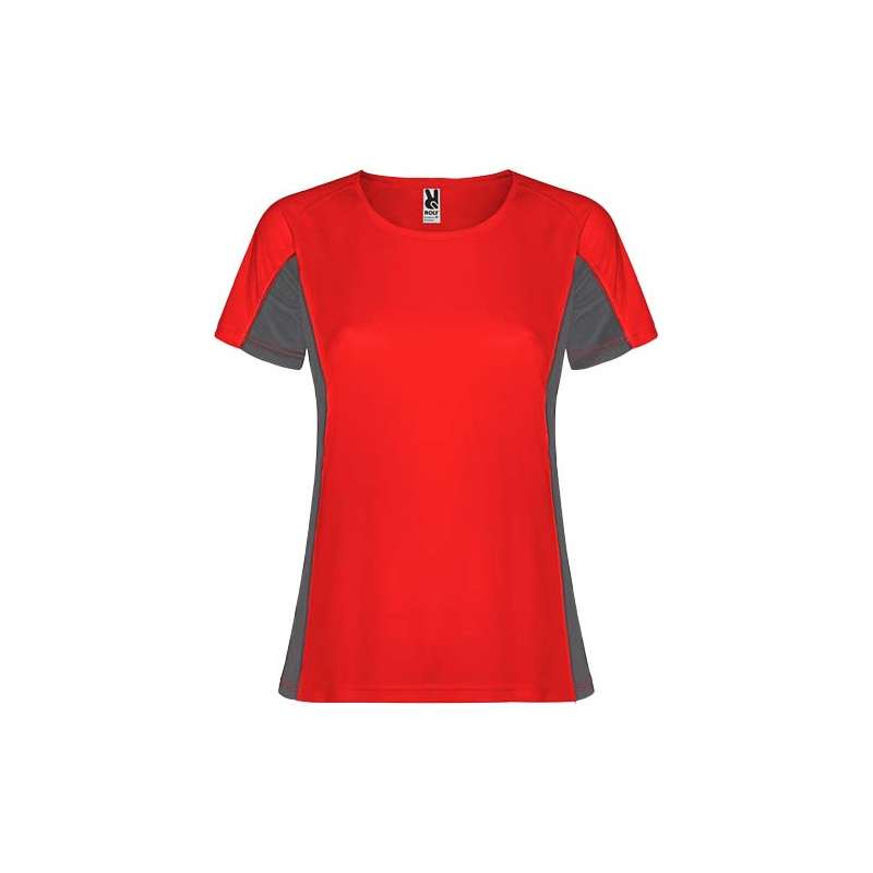T-shirt sportiva con stampa logo da donna - cod. PR6648
