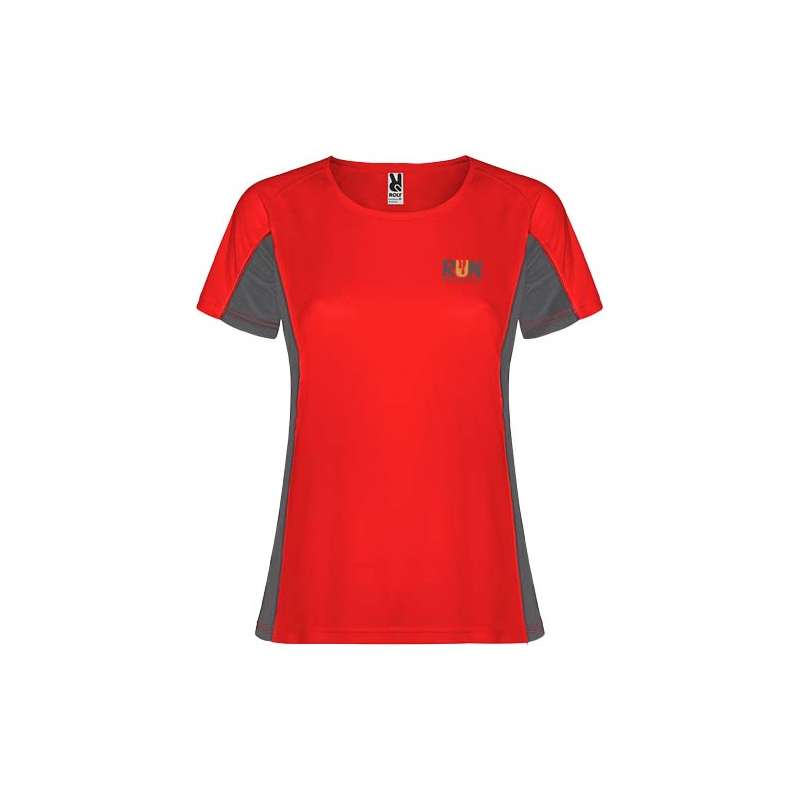 T-shirt sportiva con stampa logo da donna - cod. PR6648