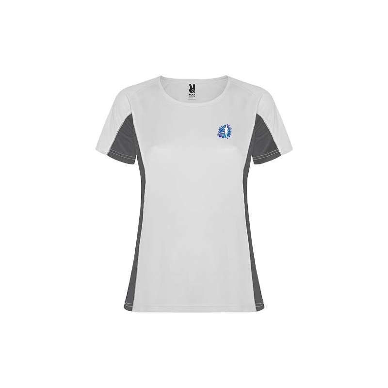 T-shirt sportiva con stampa logo da donna - cod. PR6648