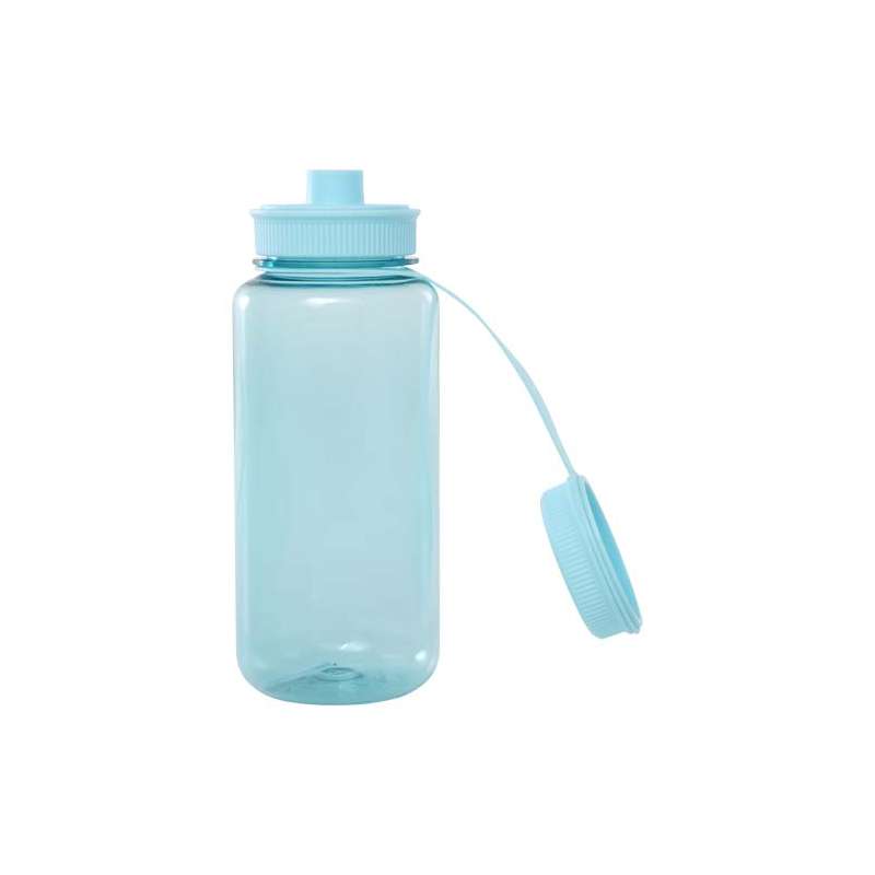 Borraccia da 900 ml in PET con coperchio multifunzione - cod. P100837