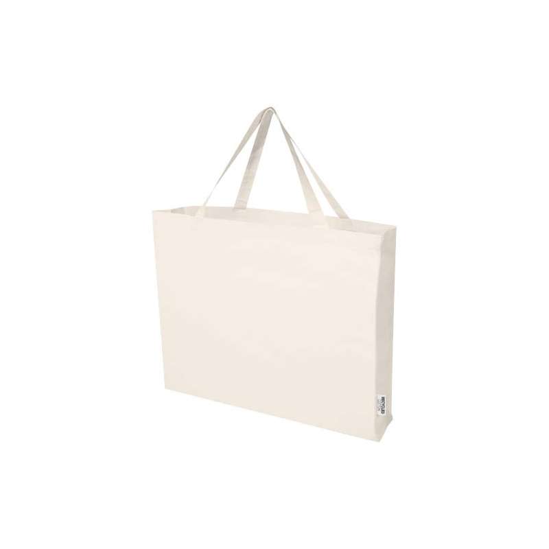 Tote bag in cotone riciclato f.to 57x42x16,5 cm. - cod. P120734