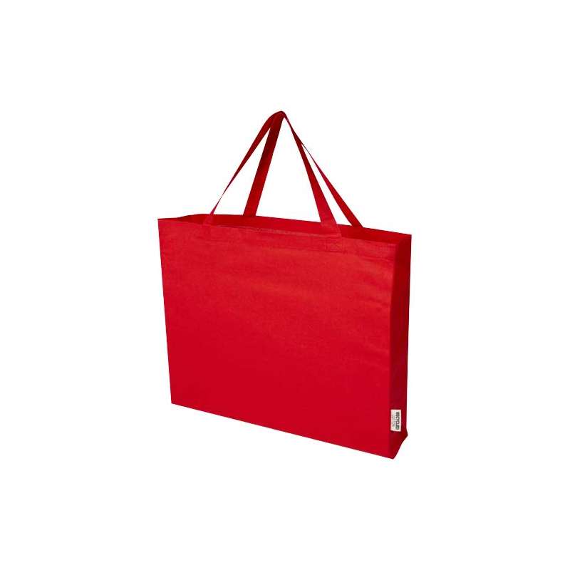 Tote bag in cotone riciclato f.to 57x42x16,5 cm. - cod. P120734