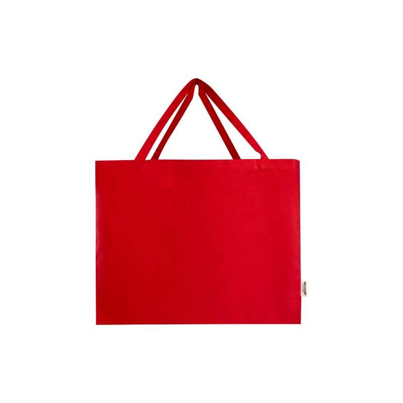 Tote bag in cotone riciclato f.to 57x42x16,5 cm. - cod. P120734