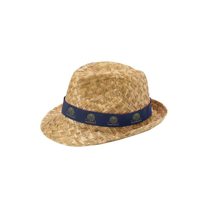Cappello di paglia personalizzabile - cod. P38340
