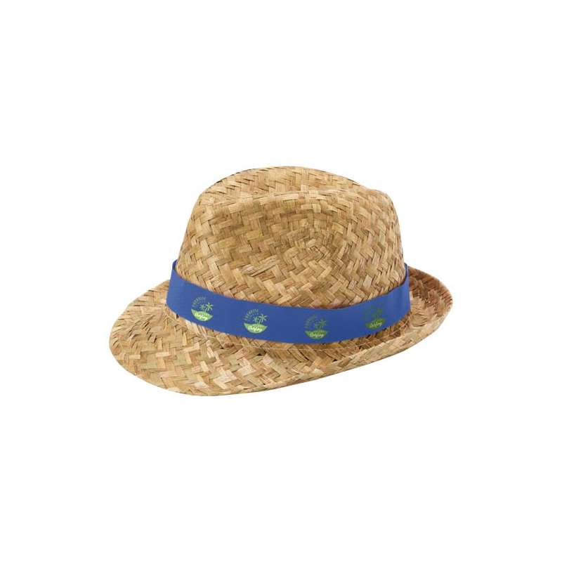 Cappello di paglia personalizzabile - cod. P38340