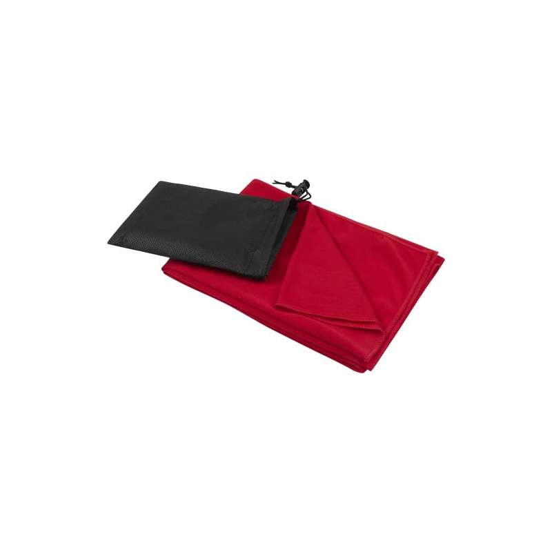 Asciugamano sportivo 50 x 100 cm con stampa serigrafica - cod. P113502
