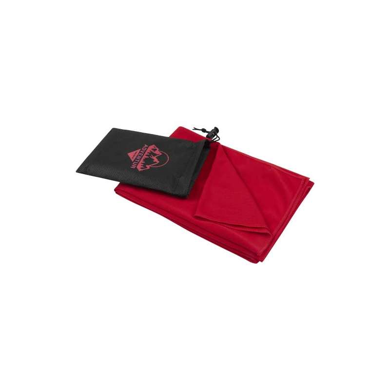 Asciugamano sportivo 50 x 100 cm con stampa serigrafica - cod. P113502