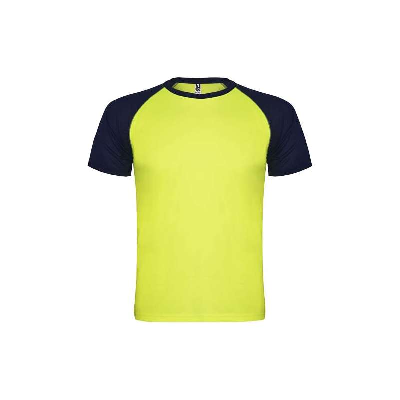 T-shirt sportiva da stampare a maniche corte unisex Indianapolis - cod. PR6650