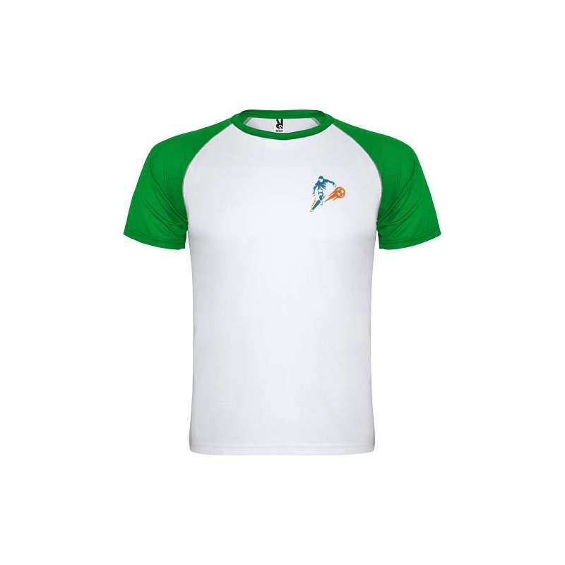 T-shirt sportiva da stampare a maniche corte unisex Indianapolis - cod. PR6650