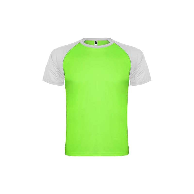 T-shirt sportiva da stampare a maniche corte unisex Indianapolis - cod. PR6650