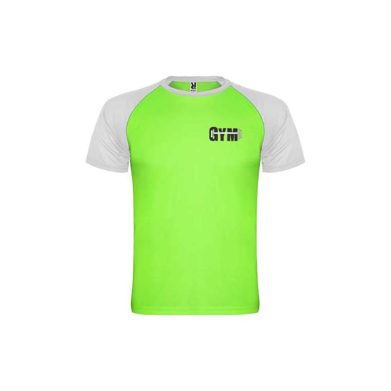 T-shirt sportiva da stampare a maniche corte unisex Indianapolis - cod. PR6650