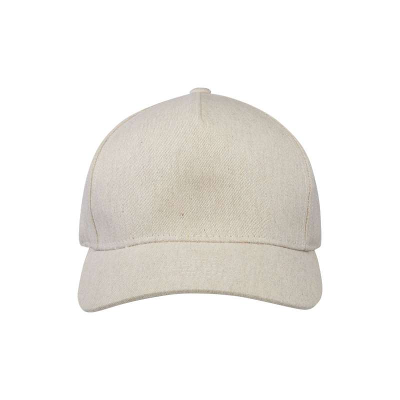 Cappellino in tessuto riciclato Aware™ a 5 pannelli Onyx - cod. P37541