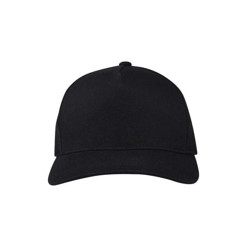 Cappellino in tessuto riciclato Aware™ a 5 pannelli Onyx - cod. P37541