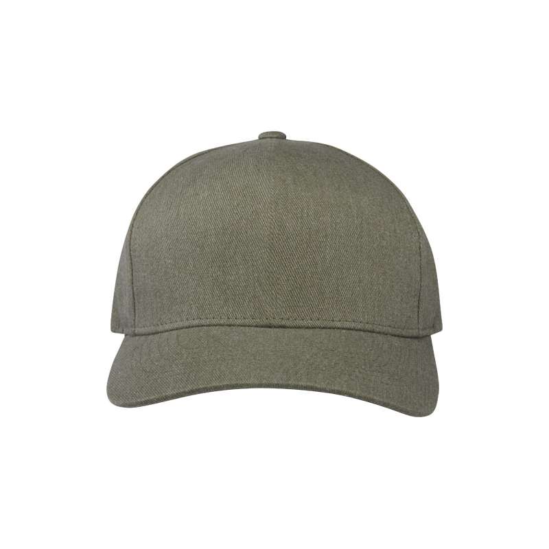 Cappellino in tessuto riciclato Aware™ a 5 pannelli Onyx - cod. P37541