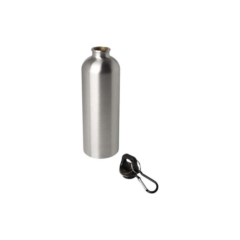 Borraccia in acciaio con moschettone da 750 ml - cod. P100861