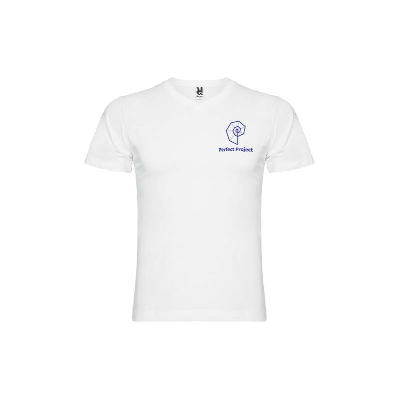 T-shirt con scollo a V a maniche corte da uomo - cod. PR6503