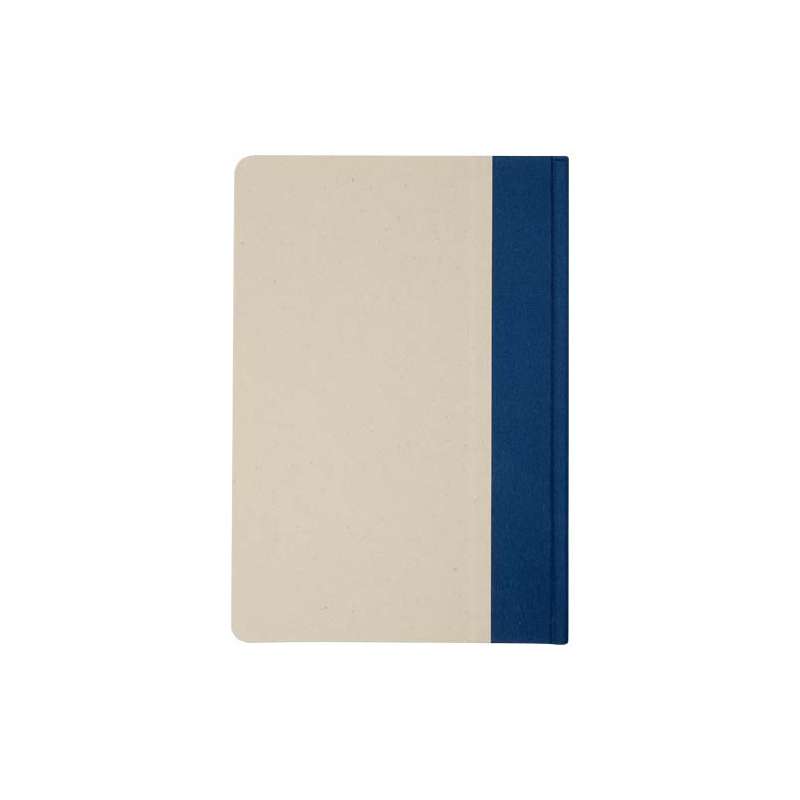 Blocco note A5 con logo e scritte e 80 fogli a righe - cod. P107923