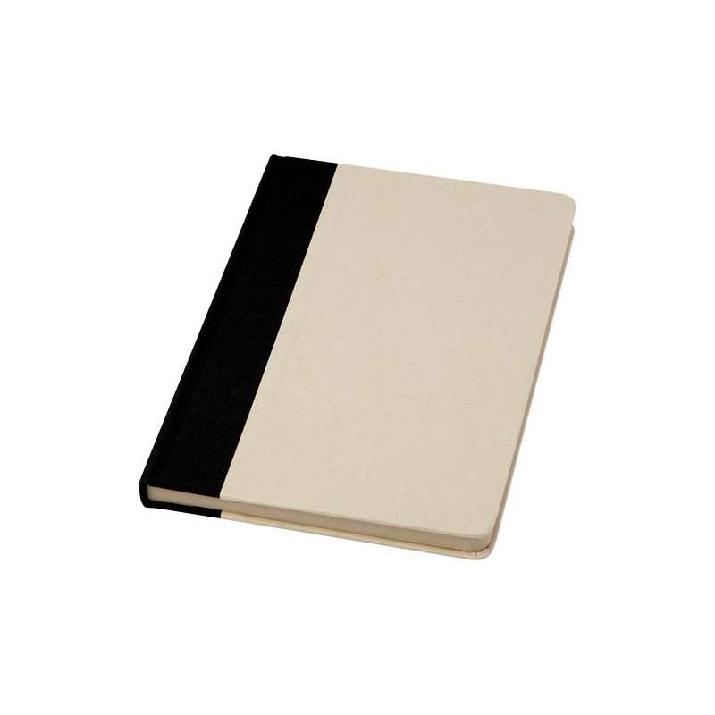 Blocco note A5 con logo e scritte e 80 fogli a righe - cod. P107923