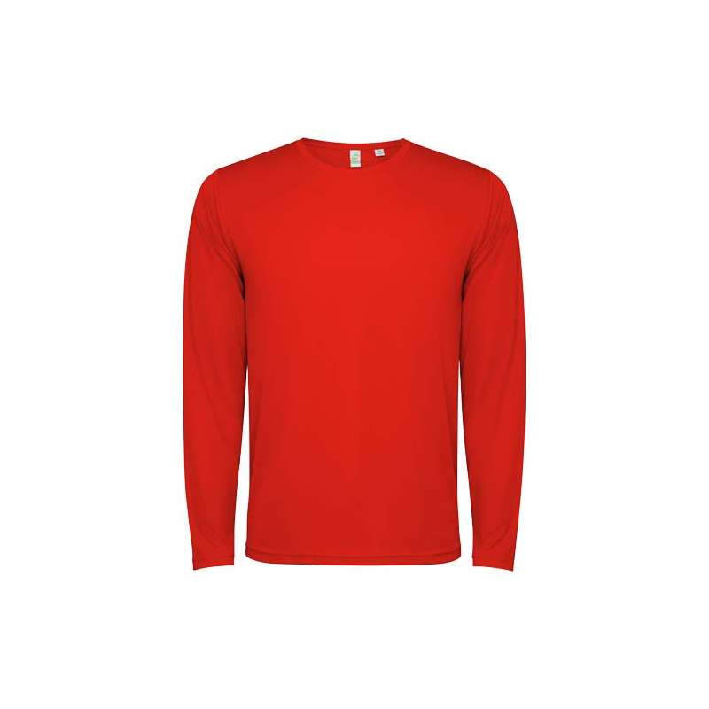 T-shirt sportiva a maniche lunghe da bambino con logo promozionale - cod. PK0432