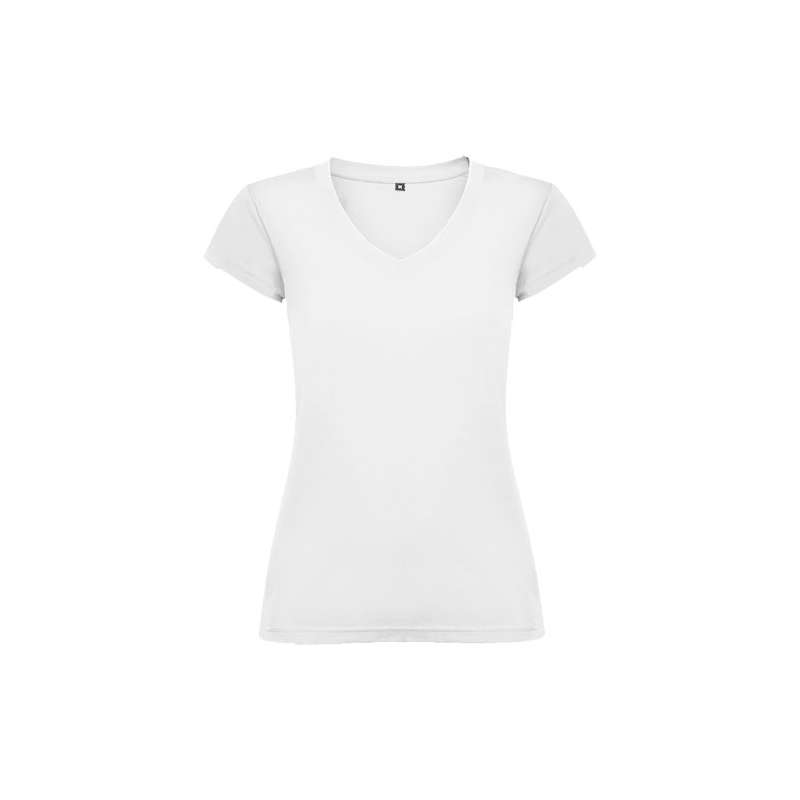 T-shirt con scollo a V da donna - cod. PR6646