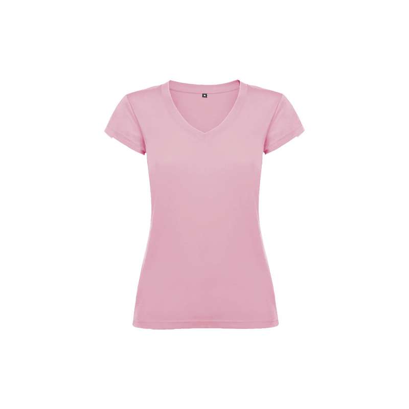 T-shirt con scollo a V da donna - cod. PR6646